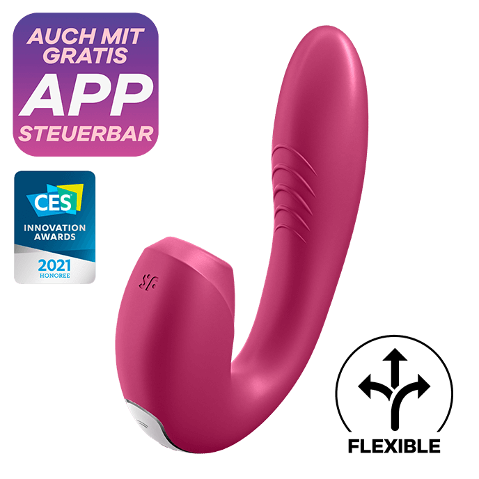 Bluetooth Druckwellenvibrator "Sunray" mit App von Satisfyer