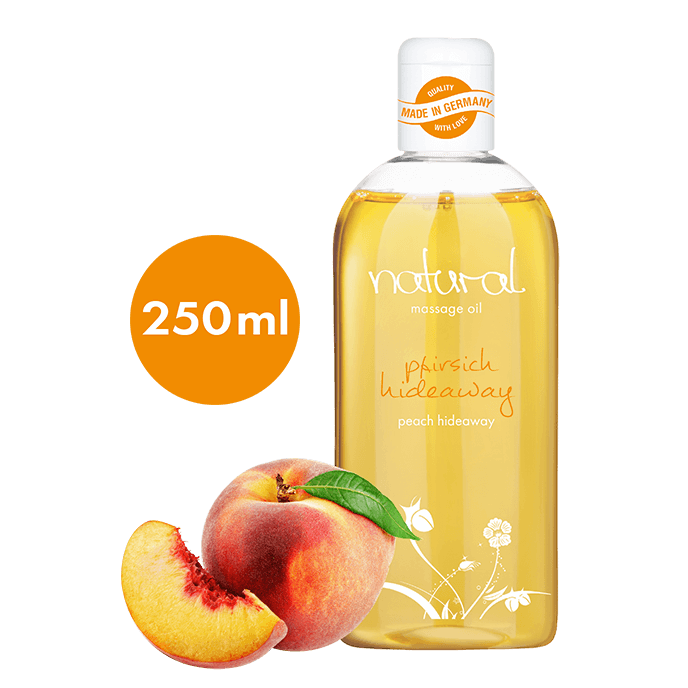 Natural Massageöl "Pfirsich Hideaway", 250 ml