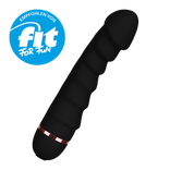 G-Punkt Vibrator aus Silikon, schwarz